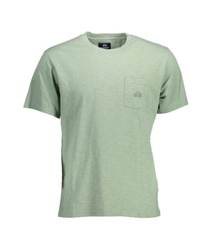 La Martina Green Cotton Men T-Shirt