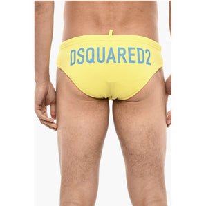 Dsquared² Logo Print Slip Swimsuit