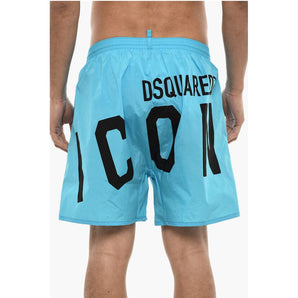 Dsquared² Logo Print ICON Swim Shorts