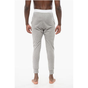 Dsquared² Viscose Blend Pijama Pants with Logoed Waistband