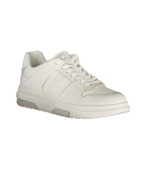 Tommy Hilfiger White Leather Men Sneaker