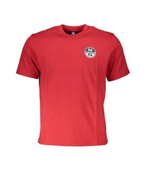 North Sails Red Cotton T-Shirt