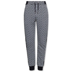 Vaqueros y pantalón de algodón negro de Balmain