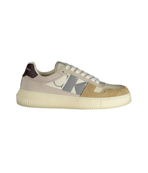 Calvin Klein Beige Polyester Sneaker