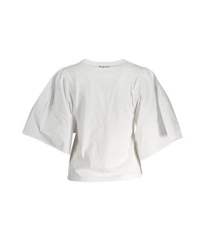 Desigual White Cotton Women Top