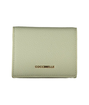 Coccinelle Women's Wallet in Green Leather