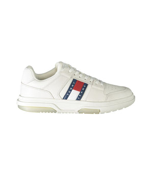 Tommy Hilfiger White Leather Men Sneaker