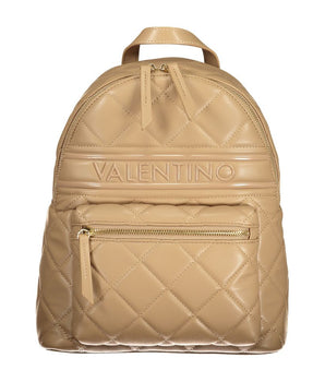 Mario Valentino Beige Polyethylene Women Backpack