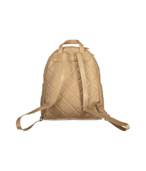 Mario Valentino Beige Polyethylene Women Backpack