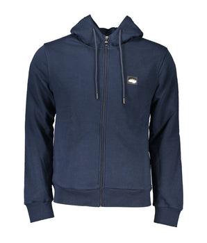 Cavalli Class Blue Cotton Men Sweater