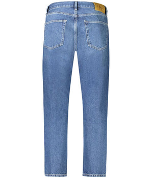 Calvin Klein Blue Cotton Men Jeans