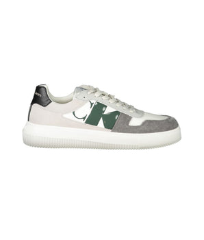 Calvin Klein White Polyethylene Men Sneaker
