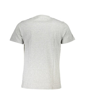 Cavalli Class Brown Cotton Men T-Shirt