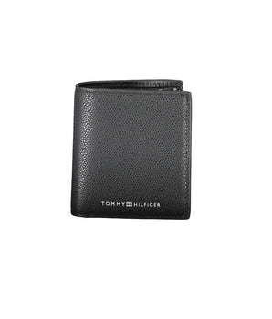 Tommy Hilfiger Men's Black Leather Wallet