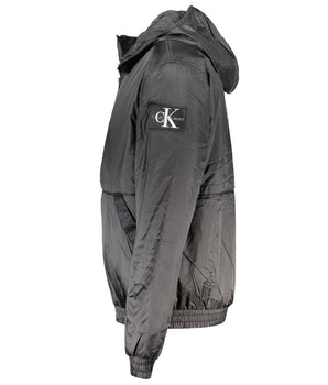 Calvin Klein Black Recycled Polyester Men's Jacket