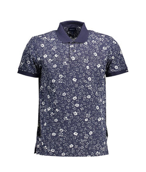 Gant Blue Cotton Men Polo Shirt