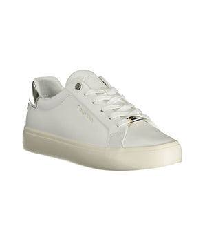 Calvin Klein White Leather Women Sneaker