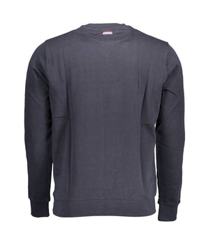 U.S. POLO ASSN. Blue Cotton Men Sweater
