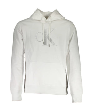 Calvin Klein White Cotton Men's Sweater