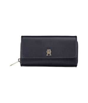 Tommy Hilfiger Blue Polyethylene Women Wallet