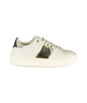 U.S. POLO ASSN. Beige Polyethylene Women Sneaker