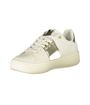 U.S. POLO ASSN. Beige Polyethylene Women Sneaker