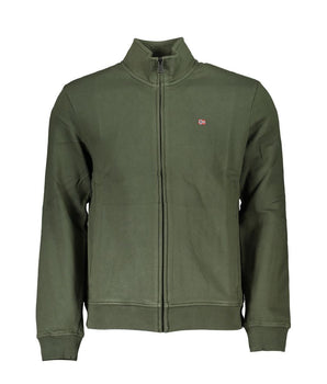 Napapijri Green Cotton Men Sweater