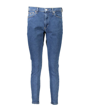 Tommy Hilfiger Blue Cotton Women Jeans