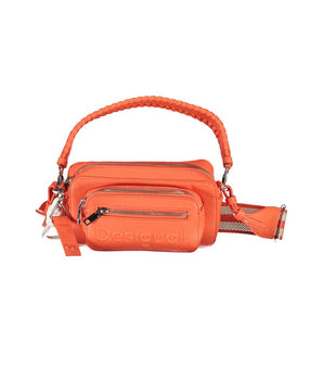 Desigual Pink Polyethylene Bag