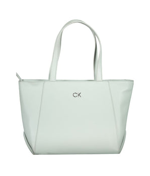 Calvin Klein Light Blue Polyethylene Women Handbag