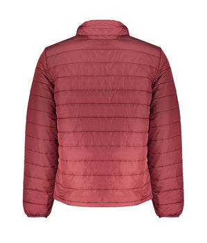 Timberland Red Polyester Men's Sports Jacket