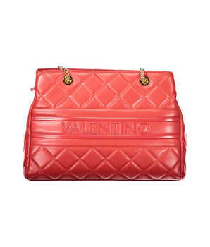 Mario Valentino Red Polyethylene Women Handbag