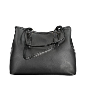 Mario Valentino Black Polyethylene Women Handbag