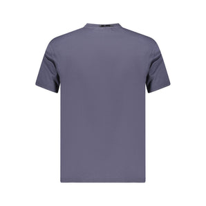 Napapijri Blue Cotton Men T-Shirt