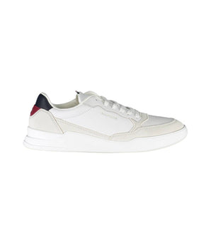 Tommy Hilfiger White Polyester Men Sneaker