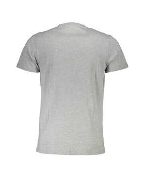 Cavalli Class Brown Cotton Men T-Shirt