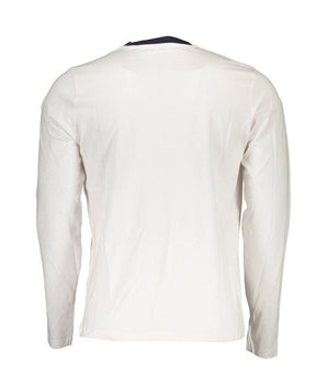 North Sails White Cotton Men T-Shirt