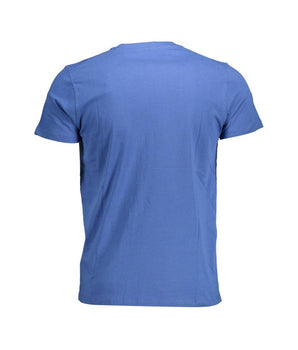 U.S. POLO ASSN. Blue Cotton Men T-Shirt