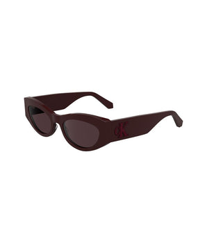 Calvin Klein Rosso Acetate Women Sunglass