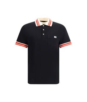 Valentino Black Cotton Polo Shirt