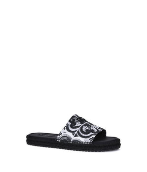 Dolce & Gabbana Black Cotton Espadrilles