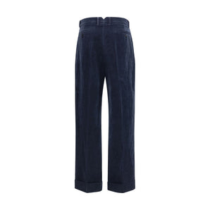 Pantalones de terciopelo Valentino