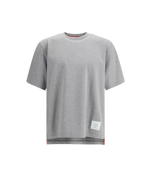 Thom Browne Gray Cotton T-Shirt