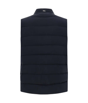 Herno Black Polyamide Sleveless Jacket