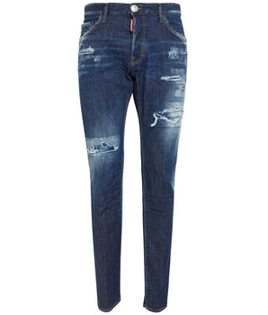 Dsquared² Men's Blue Cotton Jeans