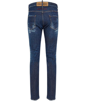 Dsquared² Men's Blue Cotton Jeans
