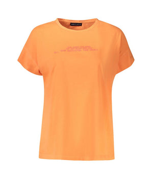 North Sails Orange Cotton Women T-Shirt