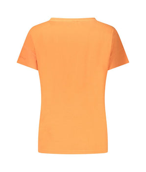 North Sails Orange Cotton Women T-Shirt