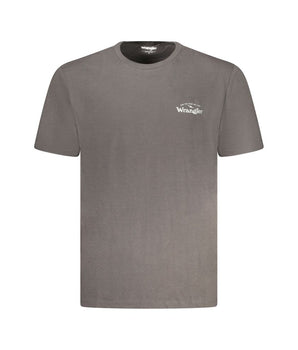 Wrangler Black Cotton T-Shirt
