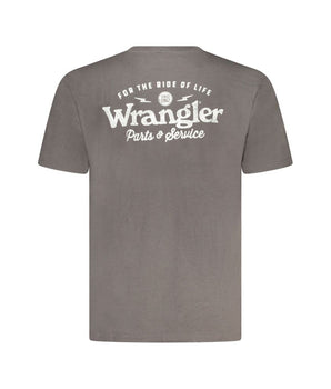 Wrangler Black Cotton T-Shirt